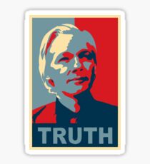 TRUTH, Julian Assange Sticker