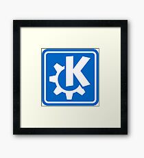 KDE logo Framed Print