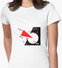 El Lissitzky - Beat the Whites Tailliertes T-Shirt