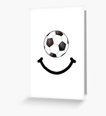 Soccer Smile Greeting Card