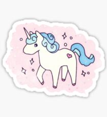 Unicorn Scatter Pattern Sticker