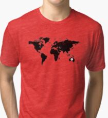 TFB Maps Tri-blend T-Shirt
