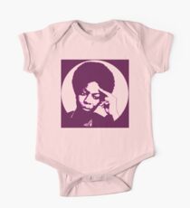 Nina Simone - beste afrikanische Sängerin Baby Body Kurzarm