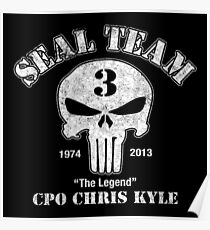 US Sniper Chris Kyle American Legend Poster