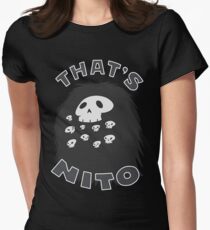 That's Nito (colored text!) Women's Fitted T-Shirt