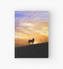 Beautiful Horse and Light Hardcover Journal
