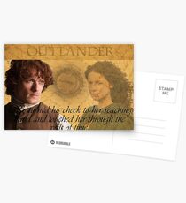 Outlander Postkarten Redbubble