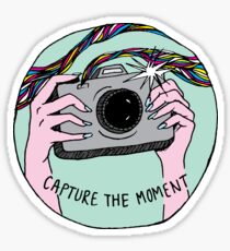 Capture The Moment Sticker