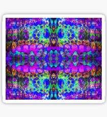 blacklight madness Sticker