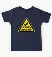 Caution... Slippin' Jimmy Kids Tee