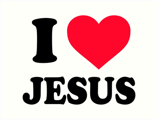 I Love Jesus Png