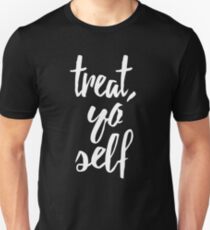 Behandle dich selbst Slim Fit T-Shirt