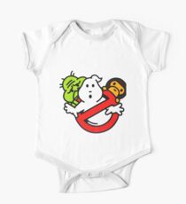 Body de manga corta para bebé Bape Milo A Beating Ape X Cazafantasmas