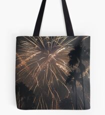 Fireworks Over Hollywood Tote Bag