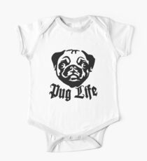 Pug Life One Piece - Short Sleeve