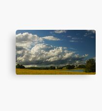Cloudy sky Canvas Print