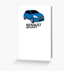 Renault Clio IV 2 Greeting Card