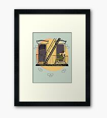 Jazzy Sunrise Framed Print