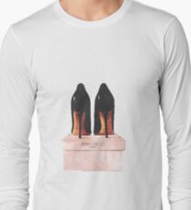 Jimmy Choo Shoes Long Sleeve T-Shirt