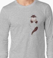 Otter in your pocket! Long Sleeve T-Shirt