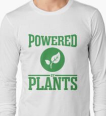 Powered by plants Long Sleeve T-Shirt