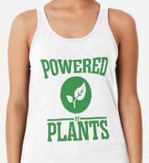 Angetrieben von Pflanzen Racerback Tank Top