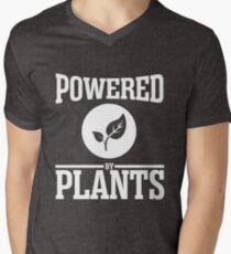 Powered by plants Men's V-Neck T-Shirt
