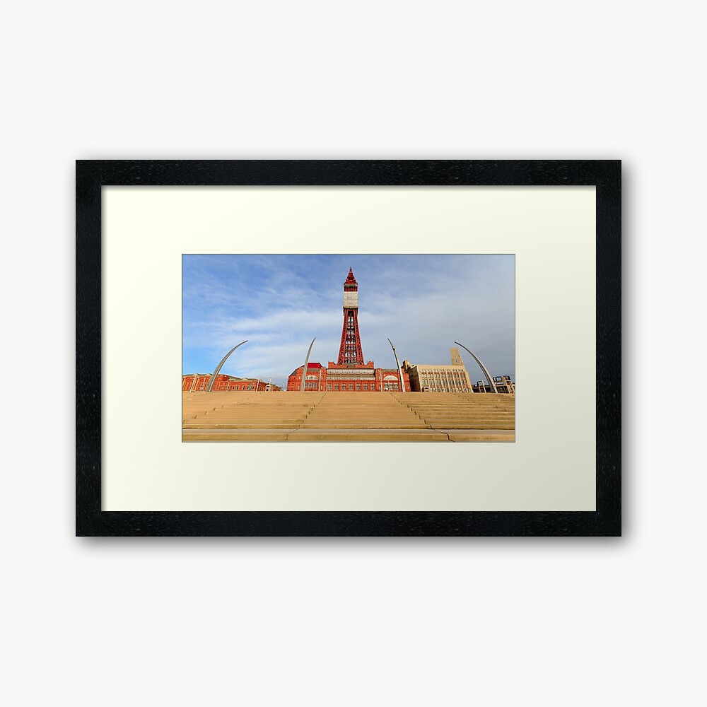 "Blackpool Tower" Framed Art Print by arcphotography Redbubble