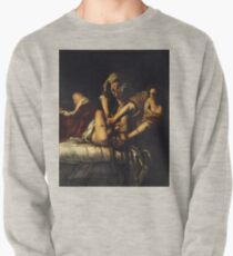 Sudadera sin capucha Judith Slaying Holofernes por Artemisia Gentileschi