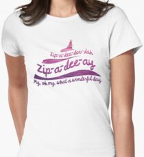 Zip-a-dee-doo-dah Women's Fitted T-Shirt