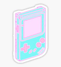 Blue Gameboy Sticker