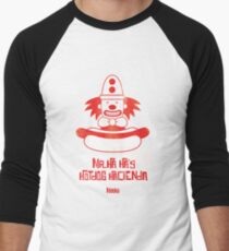 Mr. Ha Ha's Hotdog Hacienda Baseball ¾ Sleeve T-Shirt