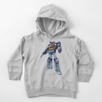 Masterpiece Soundwave (Transparent Background) Toddler Pullover Hoodie