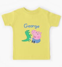 George Schwein Kinder T-Shirt