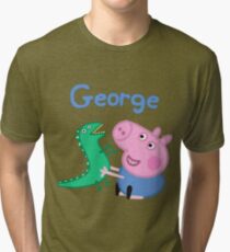 George Pig Tri-blend T-Shirt