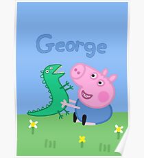 George Pig Poster