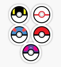 Original Pokeball Set Sticker