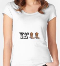 Yall Boots Women's Fitted Scoop T-Shirt