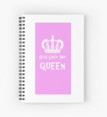 God Save the Queen Spiral Notebook