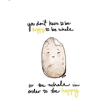 Positive Potato Poster for Sale by sosoleary