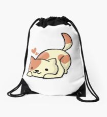 Peaches ( Neko Atsume ) Drawstring Bag