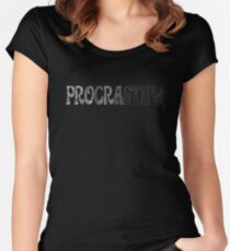 Procrastina... Women's Fitted Scoop T-Shirt