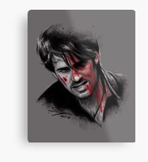 Broken, Beat & Scarred Metal Print