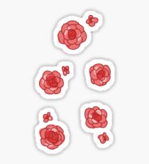 rose stickers Sticker