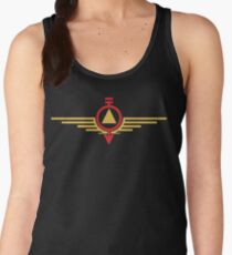 colourCaste Mix - Red/Gold Women's Tank Top