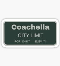 Coachella Sticker