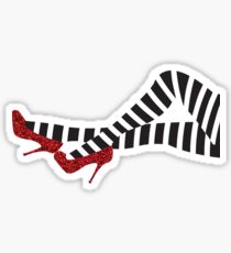 Böse Hexe Beine Sticker