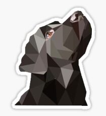Black Lab Sticker