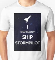 Shamelessly ship StormPilot Unisex T-Shirt