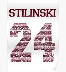 Póster Stiles "Cotización" Jersey V2.0